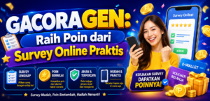 GACORAGEN: Raih Poin dari Survey Online Praktis